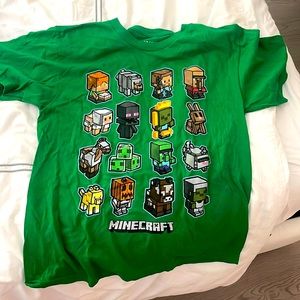 Kids medium Minecraft t-shirt